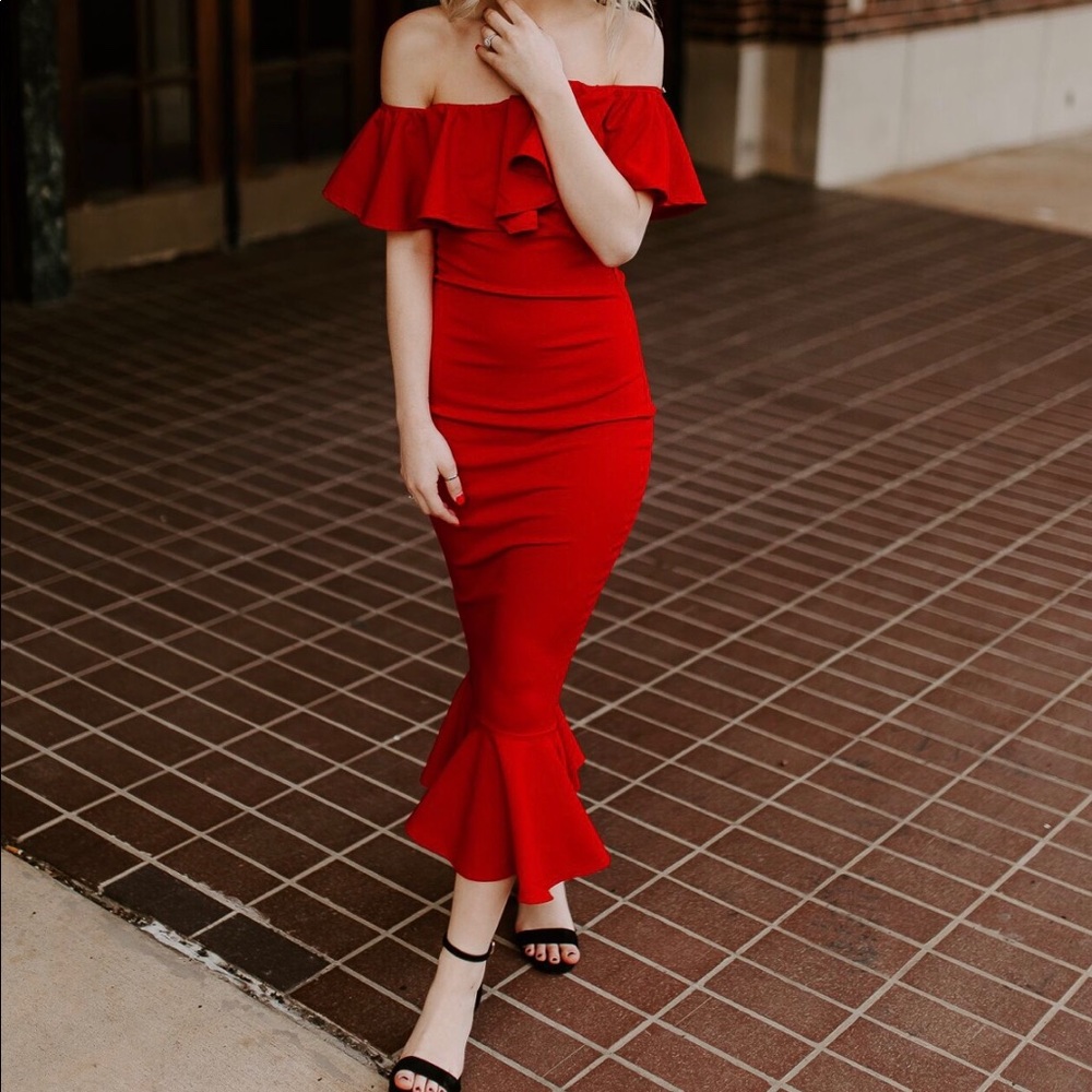 Vici Dolls Havana Ruffle Dress